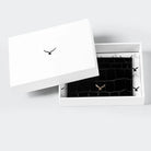 Hakiki Deri Kadın Slim Kartlıklı Cüzdan - Siyah