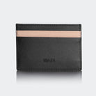 Hakiki Deri Erkek Stil Kartlık Cüzdan - Siyah