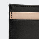 Hakiki Deri Erkek Stil Kartlık Cüzdan - Siyah