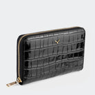 Hakiki Deri Kadın Zarif Cüzdan - Siyah