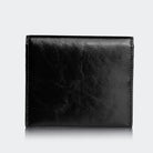 Hakiki Deri Kadın Zarif Kartlıklı Cüzdan - Siyah