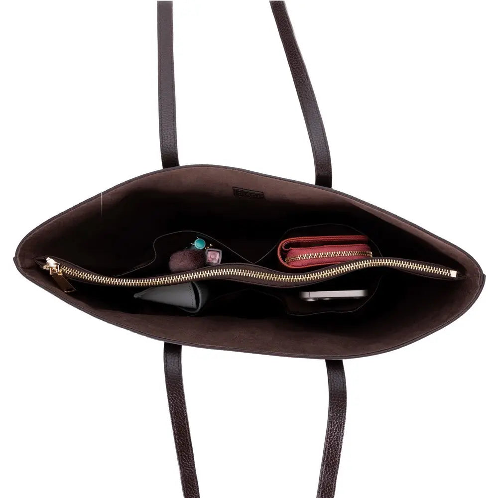 Hakiki Deri Solea Kadın Çanta - Kahve