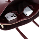 Hakiki Deri Solea Kadın Çanta - Bordo