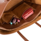 Hakiki Deri Solea Kadın Çanta - Taba