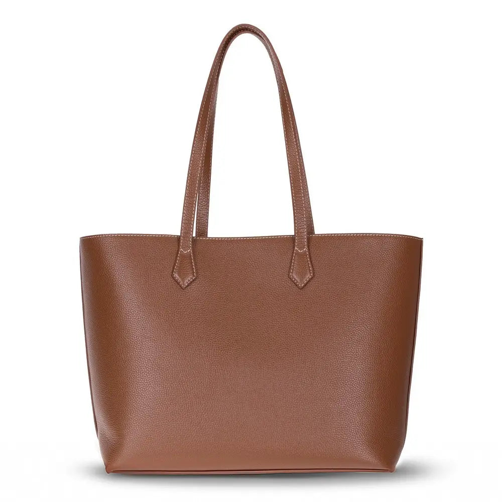 Hakiki Deri Solea Kadın Çanta - Taba