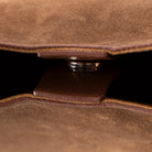 Süet Deri Carina Tote Çanta - Taba